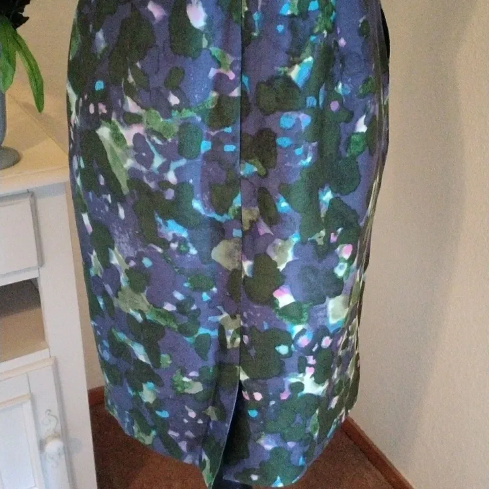 J. Crew Dark Floral Dress